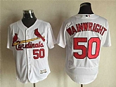 St.Louis Cardinals #50 Adam Wainwright White 2016 Flexbase Collection Stitched Baseball Jersey,baseball caps,new era cap wholesale,wholesale hats